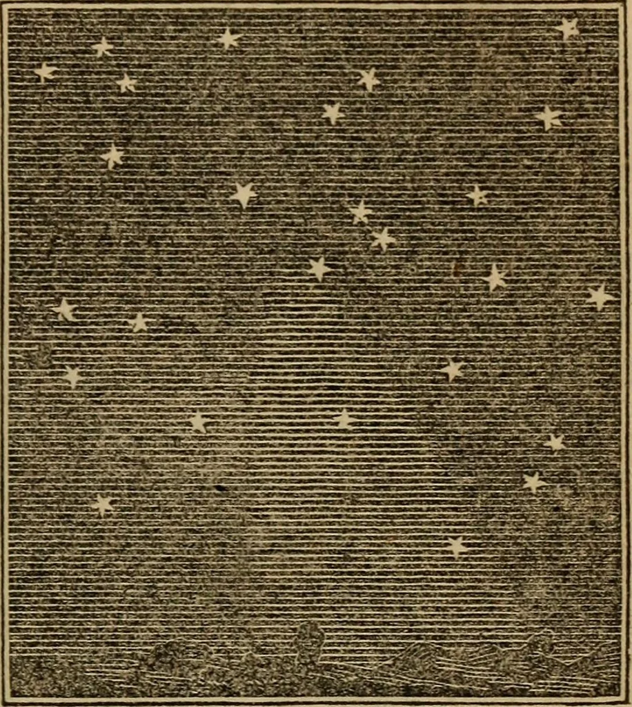 An illustration from A high-school astronomy: in which the descriptive, physical, and practical are combined .., 1853, leaf 157