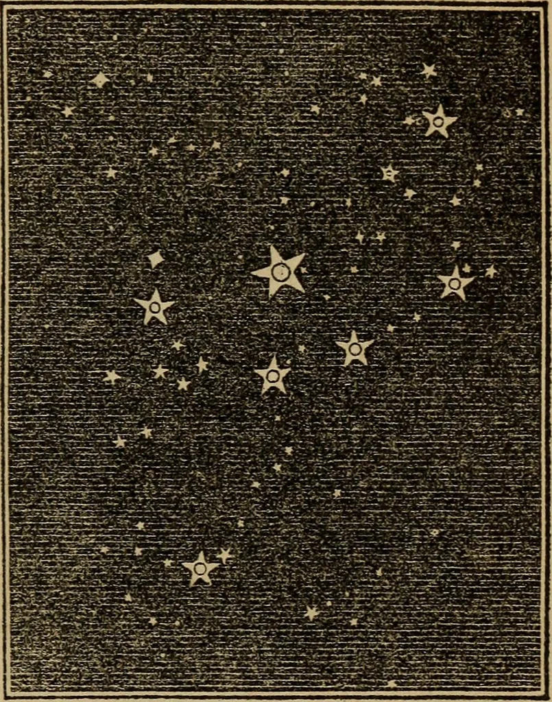 An illustration from A high-school astronomy: in which the descriptive, physical, and practical are combined .., 1853, leaf 203