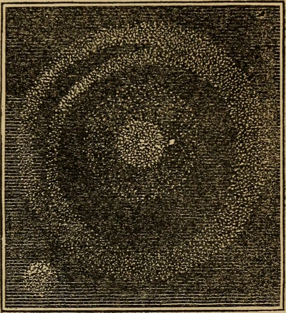 An illustration from A high-school astronomy: in which the descriptive, physical, and practical are combined .., 1853, leaf 207