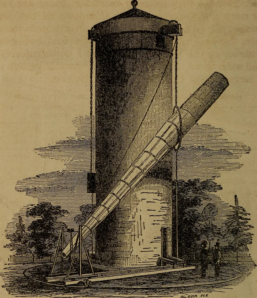 An illustration from A high-school astronomy: in which the descriptive, physical, and practical are combined .., 1853, leaf 232