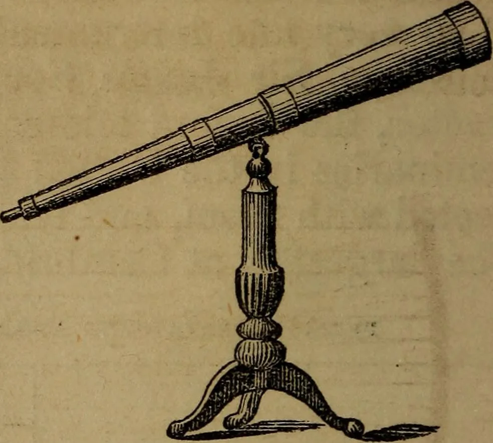 An illustration from A high-school astronomy: in which the descriptive, physical, and practical are combined .., 1853, leaf 234