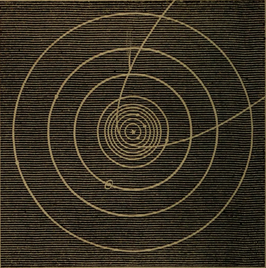 An illustration from A high-school astronomy: in which the descriptive, physical, and practical are combined .., 1853, leaf 32