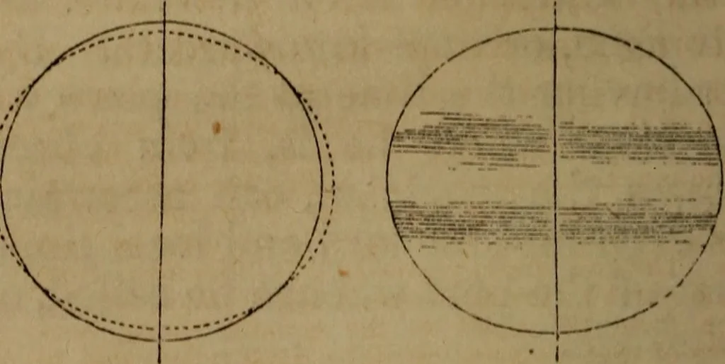 An illustration from A high-school astronomy: in which the descriptive, physical, and practical are combined .., 1853, leaf 82