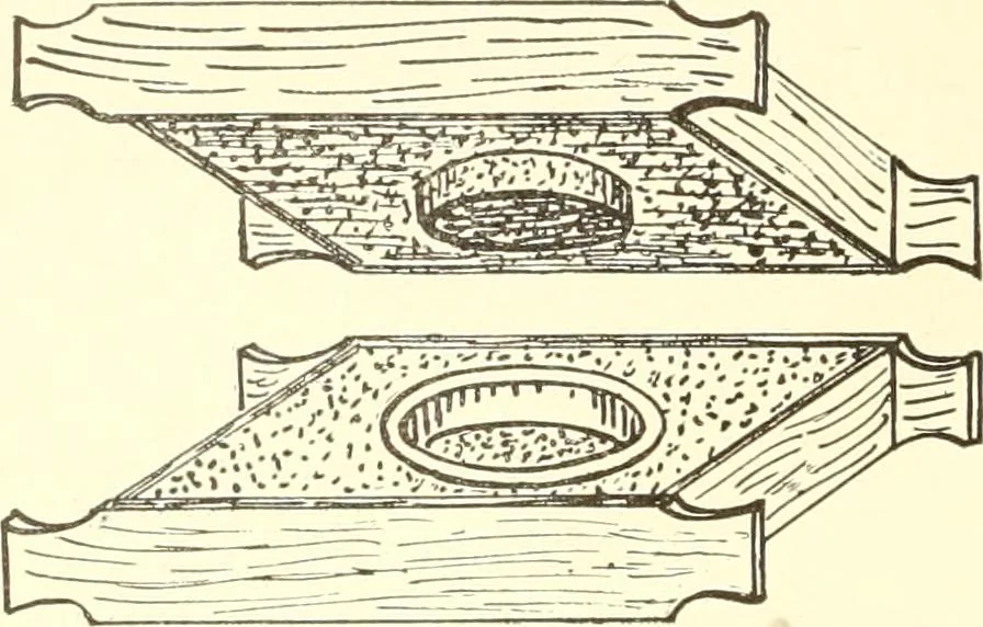 An illustration from High school manual training course in woodwork, including cost of equipment and supplies and studies on trees and wood, 1905, leaf 166