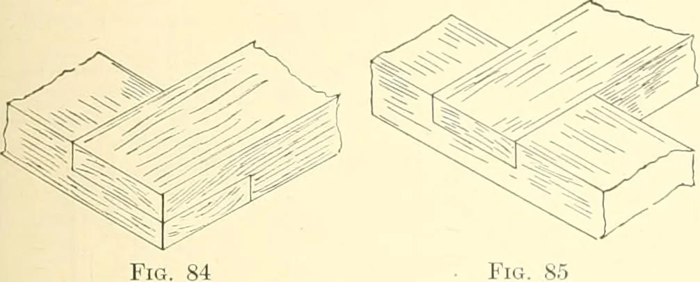 An illustration from High school manual training course in woodwork, including cost of equipment and supplies and studies on trees and wood, 1905, leaf 59
