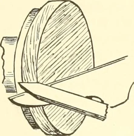 An illustration from High school manual training course in woodwork, including cost of equipment and supplies and studies on trees and wood, 1905, leaf 93