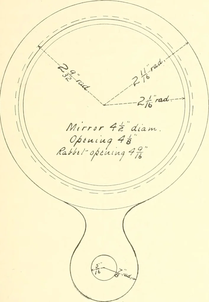 An illustration from High school manual training course in woodwork, including cost of equipment and supplies and studies on trees and wood, 1905, leaf 99