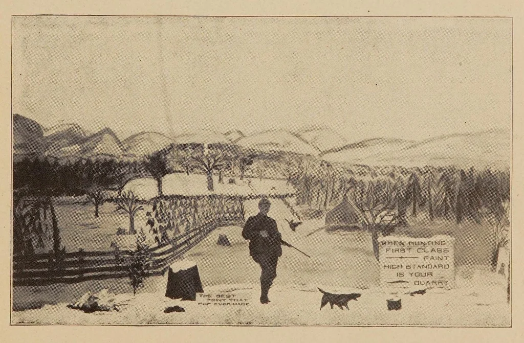 An illustration from "High Standard" paint windows, 1900, leaf 11