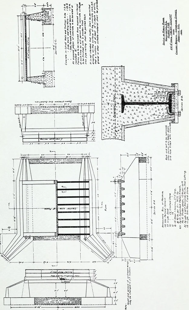 An illustration from Highway bridges and culverts, 1911, leaf 34