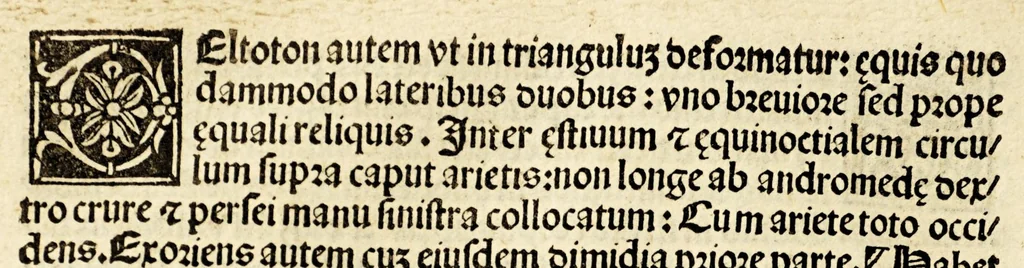 An illustration from Higinius de stellis, 1513, leaf 62
