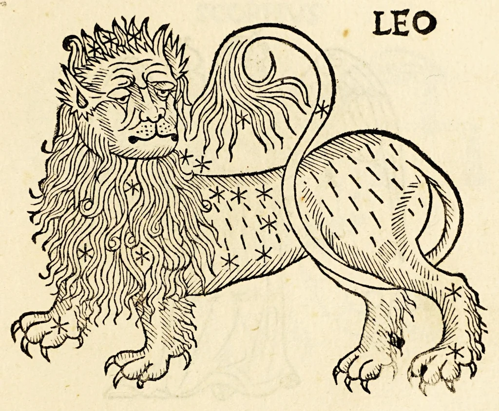 An illustration from Higinius de stellis, 1513, leaf 67