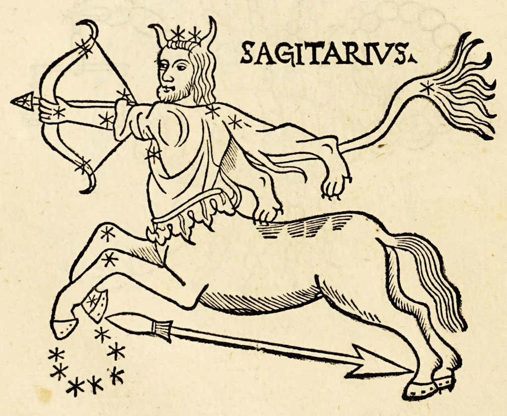 An illustration from Higinius de stellis, 1513, leaf 70