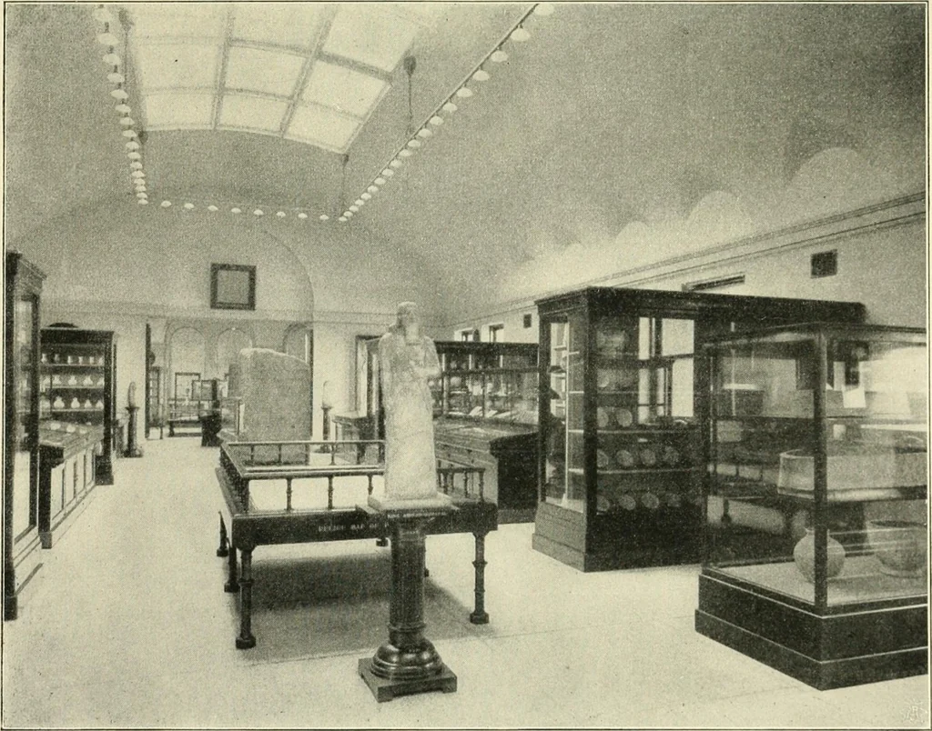 An illustration from Hilprecht anniversary volume. Studies in Assyriology and archaeology dedicated to Hermann V. Hilprecht upon the twenty-fifth anniversary of his doctorate and his fiftieth birthday (July 28), 1909, leaf 105
