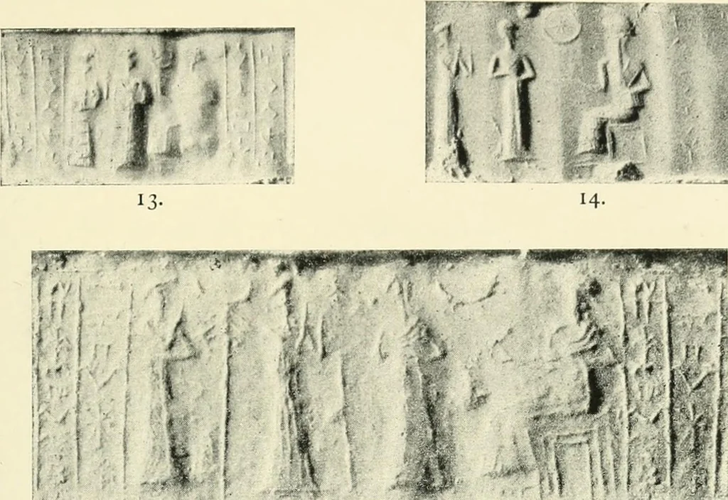 An illustration from Hilprecht anniversary volume. Studies in Assyriology and archaeology dedicated to Hermann V. Hilprecht upon the twenty-fifth anniversary of his doctorate and his fiftieth birthday (July 28), 1909, leaf 123