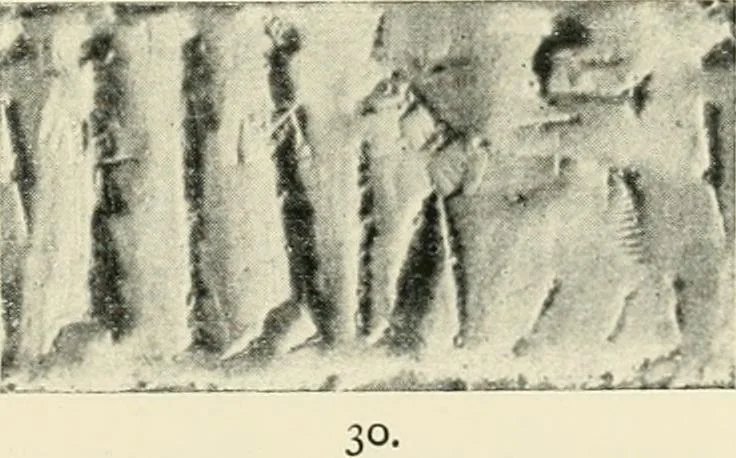 An illustration from Hilprecht anniversary volume. Studies in Assyriology and archaeology dedicated to Hermann V. Hilprecht upon the twenty-fifth anniversary of his doctorate and his fiftieth birthday (July 28), 1909, leaf 131