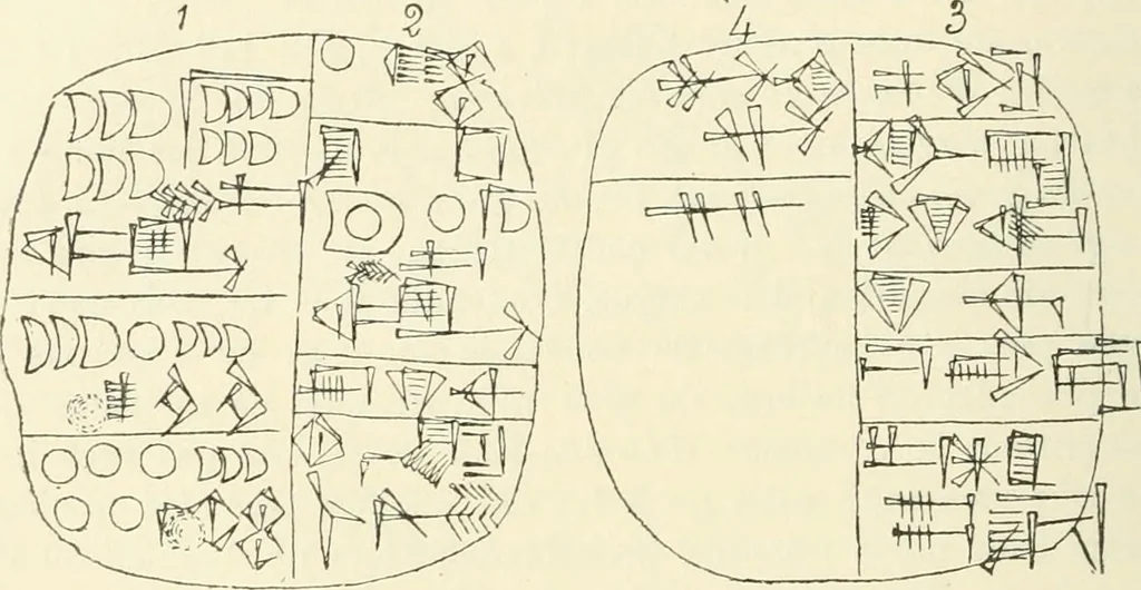 An illustration from Hilprecht anniversary volume. Studies in Assyriology and archaeology dedicated to Hermann V. Hilprecht upon the twenty-fifth anniversary of his doctorate and his fiftieth birthday (July 28), 1909, leaf 170