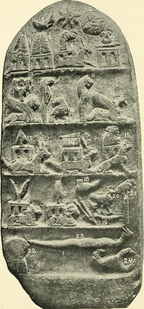 An illustration from Hilprecht anniversary volume. Studies in Assyriology and archaeology dedicated to Hermann V. Hilprecht upon the twenty-fifth anniversary of his doctorate and his fiftieth birthday (July 28), 1909, leaf 210