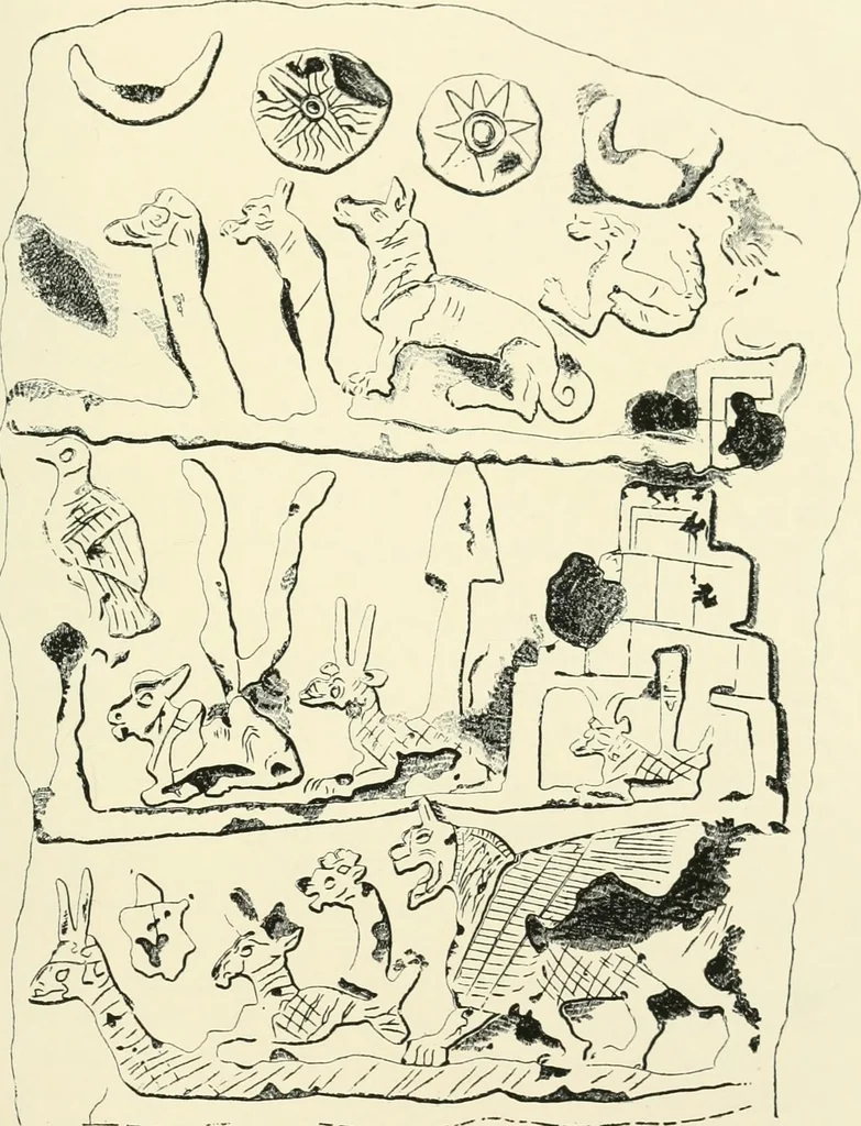 An illustration from Hilprecht anniversary volume. Studies in Assyriology and archaeology dedicated to Hermann V. Hilprecht upon the twenty-fifth anniversary of his doctorate and his fiftieth birthday (July 28), 1909, leaf 353