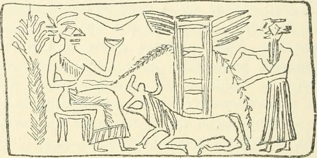 An illustration from Hilprecht anniversary volume. Studies in Assyriology and archaeology dedicated to Hermann V. Hilprecht upon the twenty-fifth anniversary of his doctorate and his fiftieth birthday (July 28), 1909, leaf 398