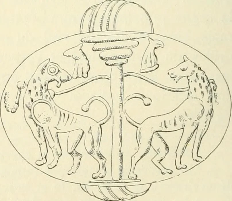 An illustration from Hilprecht anniversary volume. Studies in Assyriology and archaeology dedicated to Hermann V. Hilprecht upon the twenty-fifth anniversary of his doctorate and his fiftieth birthday (July 28), 1909, leaf 398
