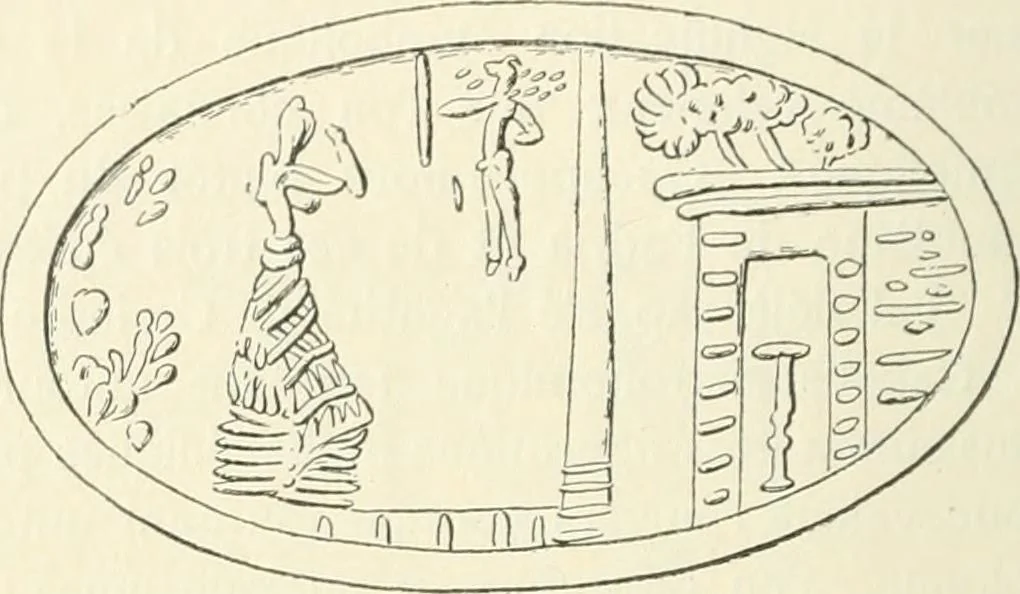 An illustration from Hilprecht anniversary volume. Studies in Assyriology and archaeology dedicated to Hermann V. Hilprecht upon the twenty-fifth anniversary of his doctorate and his fiftieth birthday (July 28), 1909, leaf 400