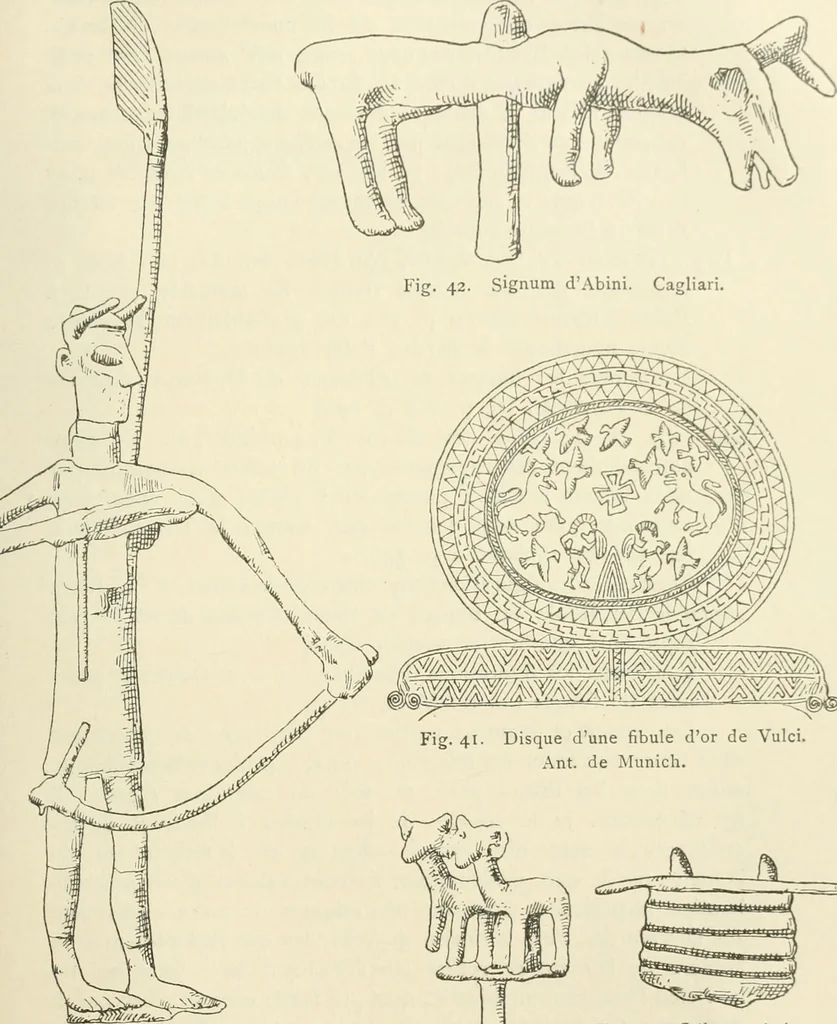 An illustration from Hilprecht anniversary volume. Studies in Assyriology and archaeology dedicated to Hermann V. Hilprecht upon the twenty-fifth anniversary of his doctorate and his fiftieth birthday (July 28), 1909, leaf 417