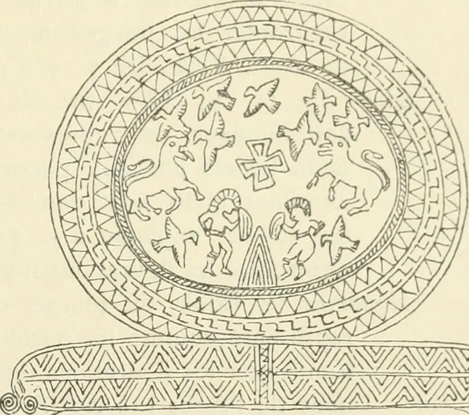 An illustration from Hilprecht anniversary volume. Studies in Assyriology and archaeology dedicated to Hermann V. Hilprecht upon the twenty-fifth anniversary of his doctorate and his fiftieth birthday (July 28), 1909, leaf 417
