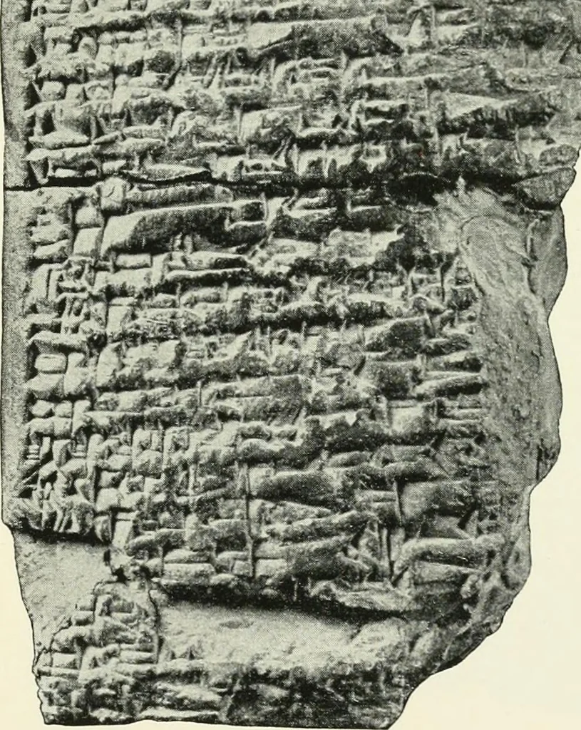 An illustration from Hilprecht anniversary volume. Studies in Assyriology and archaeology dedicated to Hermann V. Hilprecht upon the twenty-fifth anniversary of his doctorate and his fiftieth birthday (July 28), 1909, leaf 637