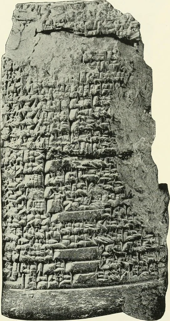 An illustration from Hilprecht anniversary volume. Studies in Assyriology and archaeology dedicated to Hermann V. Hilprecht upon the twenty-fifth anniversary of his doctorate and his fiftieth birthday (July 28), 1909, leaf 639