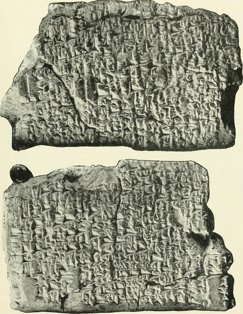 An illustration from Hilprecht anniversary volume. Studies in Assyriology and archaeology dedicated to Hermann V. Hilprecht upon the twenty-fifth anniversary of his doctorate and his fiftieth birthday (July 28), 1909, leaf 643