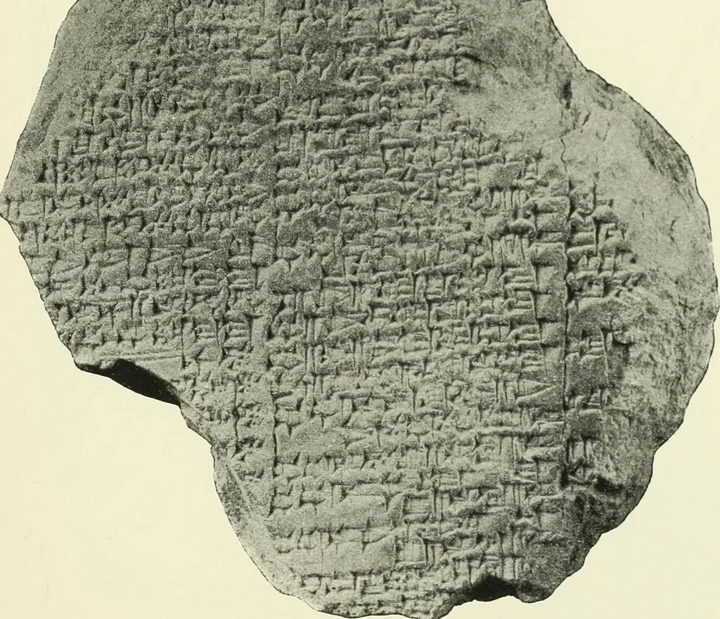 An illustration from Hilprecht anniversary volume. Studies in Assyriology and archaeology dedicated to Hermann V. Hilprecht upon the twenty-fifth anniversary of his doctorate and his fiftieth birthday (July 28), 1909, leaf 645