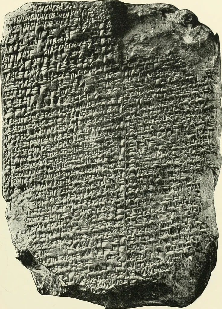 An illustration from Hilprecht anniversary volume. Studies in Assyriology and archaeology dedicated to Hermann V. Hilprecht upon the twenty-fifth anniversary of his doctorate and his fiftieth birthday (July 28), 1909, leaf 647