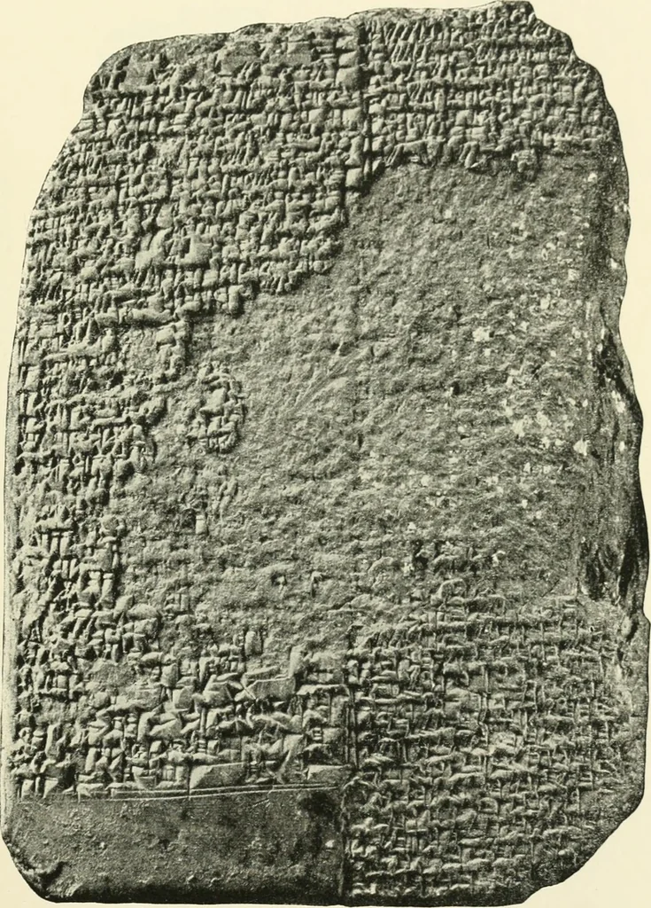 An illustration from Hilprecht anniversary volume. Studies in Assyriology and archaeology dedicated to Hermann V. Hilprecht upon the twenty-fifth anniversary of his doctorate and his fiftieth birthday (July 28), 1909, leaf 649
