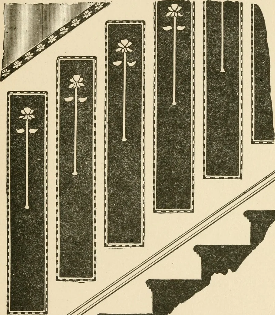 An illustration from Hints for painters, decoratores and paper hangers .., 1911, leaf 109