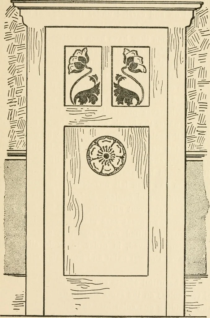 An illustration from Hints for painters, decoratores and paper hangers .., 1911, leaf 123
