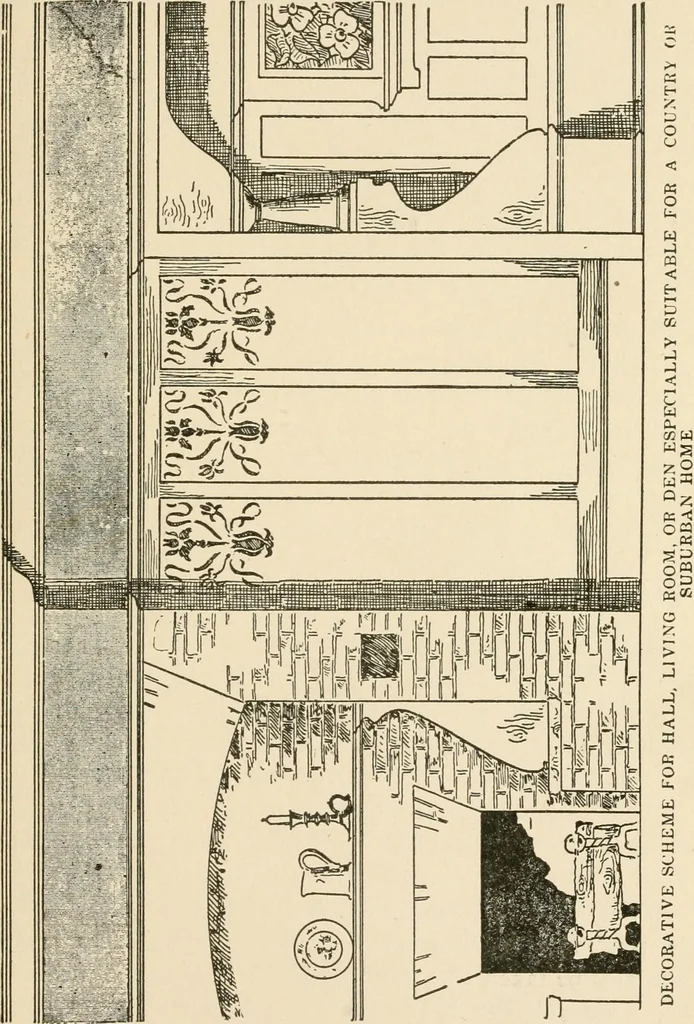 An illustration from Hints for painters, decoratores and paper hangers .., 1911, leaf 49