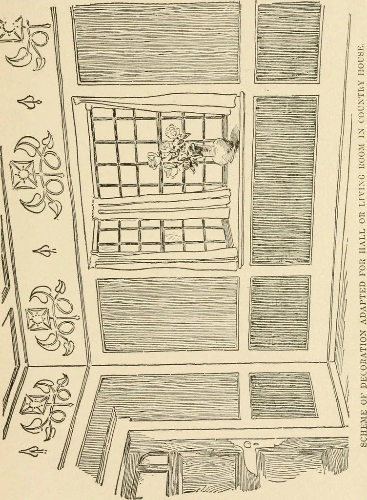 An illustration from Hints for painters, decoratores and paper hangers .., 1911, leaf 55