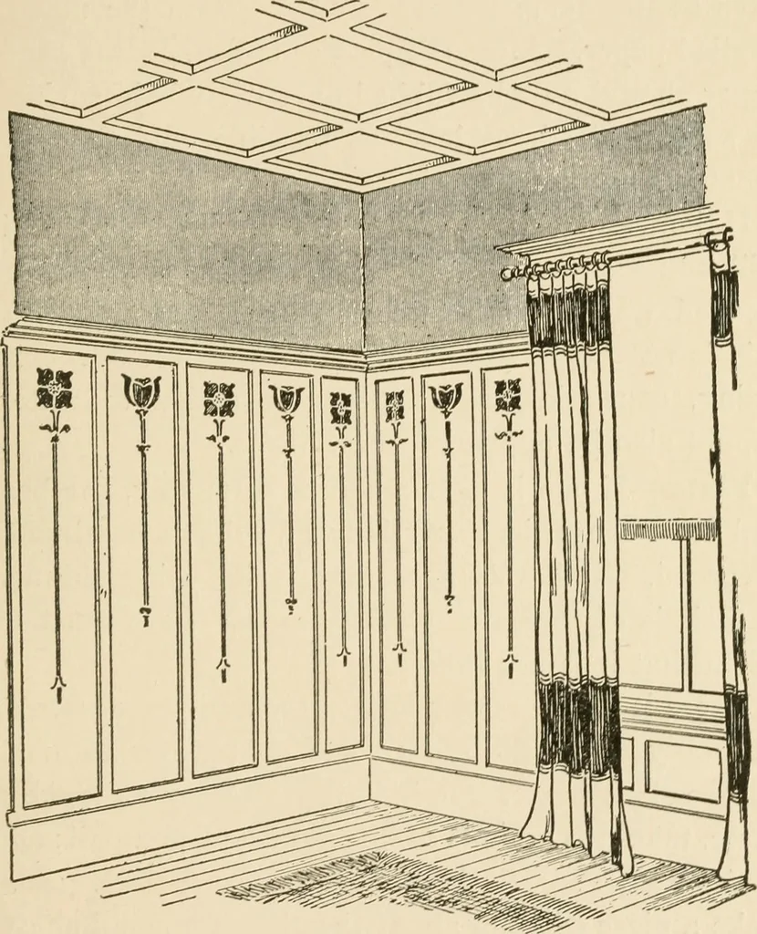 An illustration from Hints for painters, decoratores and paper hangers .., 1911, leaf 83