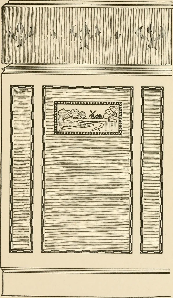 An illustration from Hints for painters, decoratores and paper hangers .., 1911, leaf 87