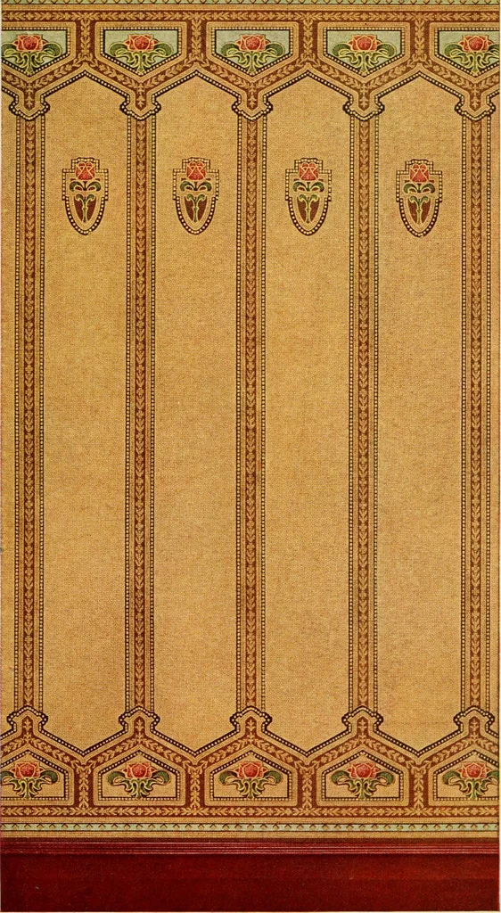 An illustration from Hints for painters, decoratores and paper hangers .., 1911, leaf 93