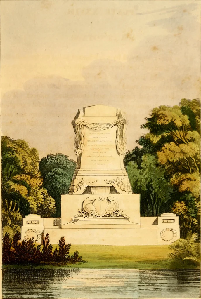 An illustration from Hints on ornamental gardening : consisting of a series of designs for garden buildings, useful and decorative gates, fences, railroads, &c., accompanied by observations on the principles and theory of rural improvement, interspersed with occasional remarks on rural architecture., 1823, leaf 169