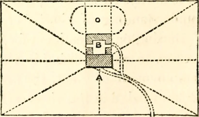 An illustration from Hints on ornamental gardening : consisting of a series of designs for garden buildings, useful and decorative gates, fences, railroads, &c., accompanied by observations on the principles and theory of rural improvement, interspersed with occasional remarks on rural architecture., 1823, leaf 40