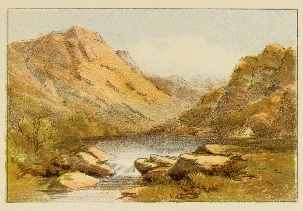 An illustration from Hints on sketching from nature, 1874, leaf 79