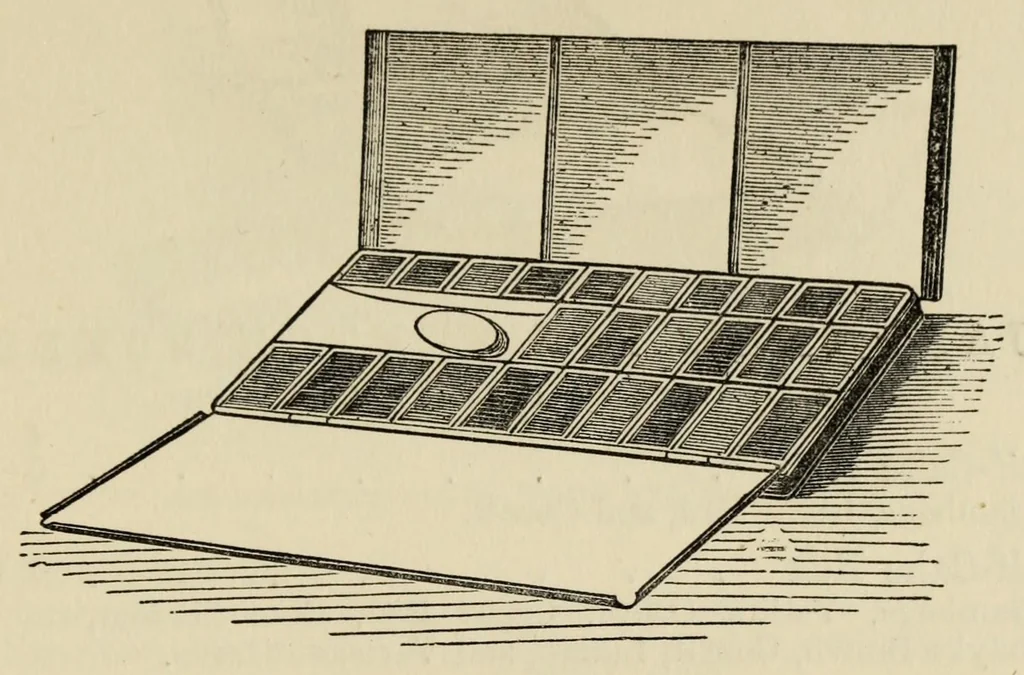 An illustration from Hints on sketching from nature, 1874, leaf 93