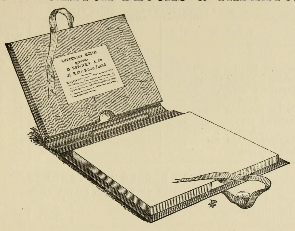 An illustration from Hints on sketching from nature, 1874, leaf 97