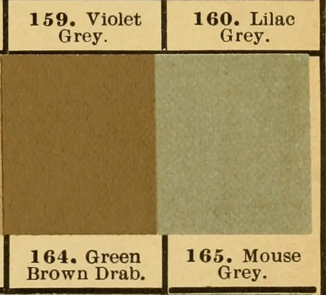 An illustration from Hints on tints and how to mix them : illustrated by one hundred and seventy-five specimens of tints, with an introductory essay on color and colors by Henry Leidel., 1893, leaf 56