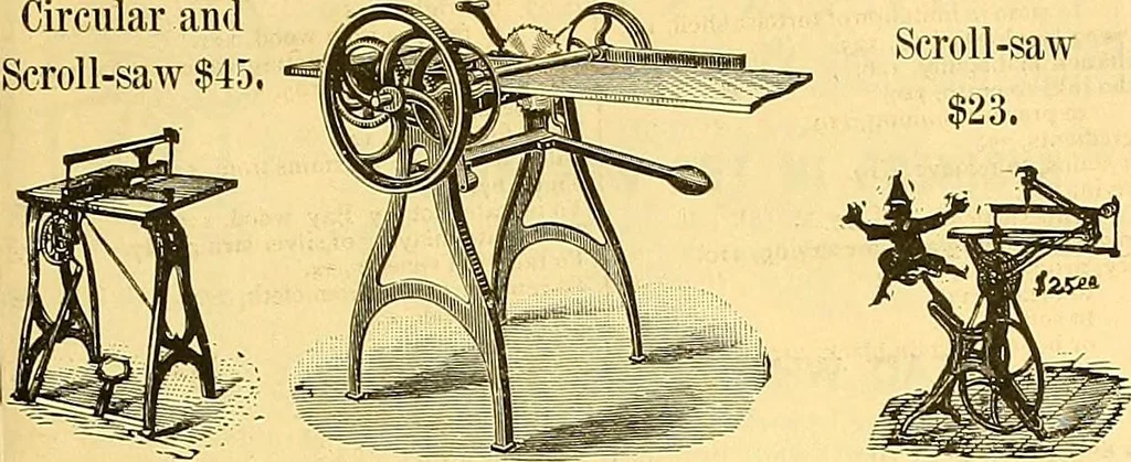An illustration from Hints and practical information for cabinet-makers, upholsterers, and furniture men generally .., 1884, leaf 131
