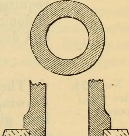 An illustration from Hints to young architects, comprising advice to those who, while yet at school, are destined to the profession, to such as, having passed their pupilage, are about to travel and to those who, having completed their education, are about to practise, together with a model specification involving a great variety of instructive and suggestive matter, 1887, leaf 310
