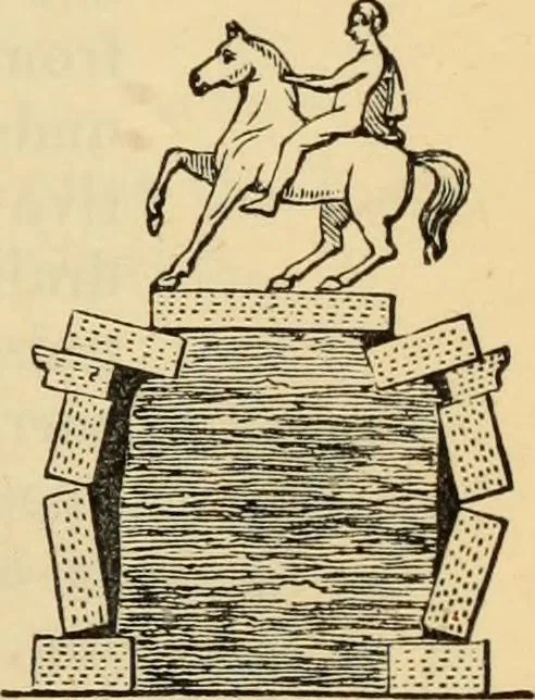 An illustration from Hints to young architects, comprising advice to those who, while yet at school, are destined to the profession, to such as, having passed their pupilage, are about to travel and to those who, having completed their education, are about to practise, together with a model specification involving a great variety of instructive and suggestive matter, 1887, leaf 326