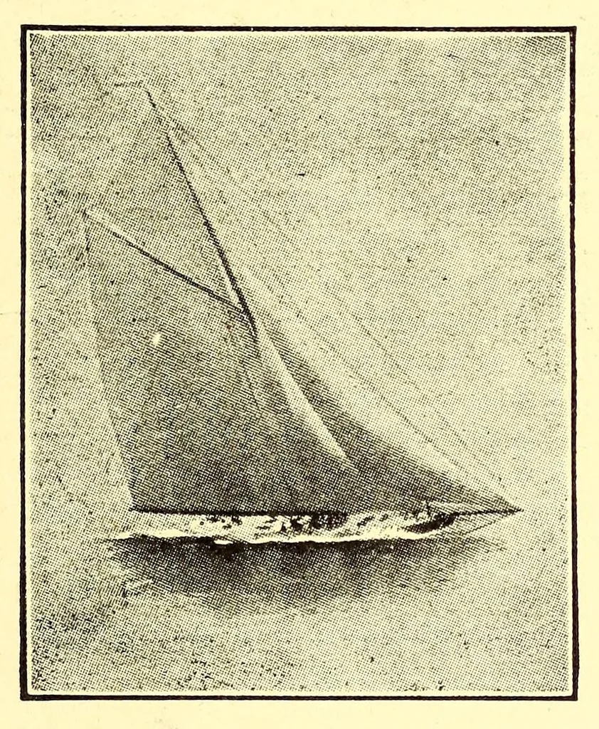 An illustration from Hints to young yacht skippers, 1904, leaf 131